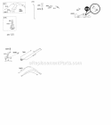 Controls Electronic Fuel Management Diagram and Parts List for 44P977-0110-G5  Briggs and Stratton Engine